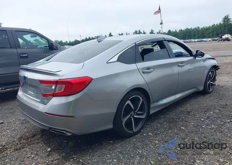 2019 Honda Accord Sport from USA, damaged, VIN 1HGCV1F33KA134456